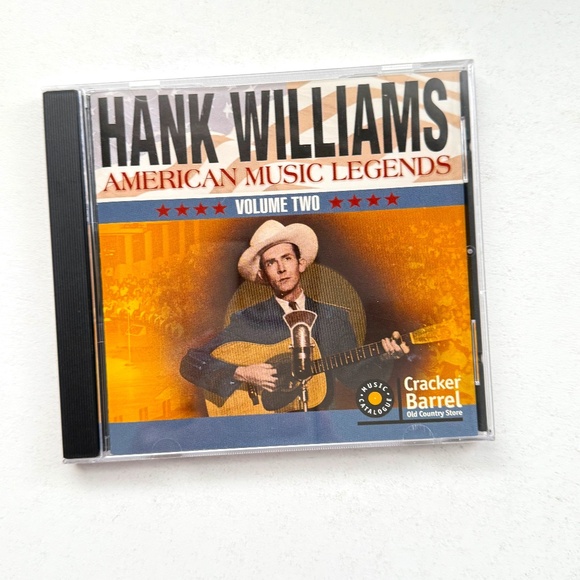 Hank Williams American Music Legends Volume 2, Cracker Barrel Music Catalogue - Picture 1 of 4